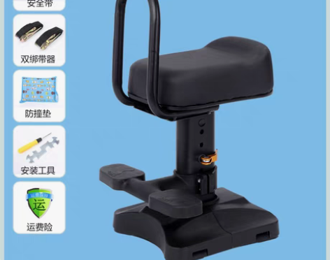 转卖电动车儿童前置座椅雅迪爱玛电瓶车宝宝幼...