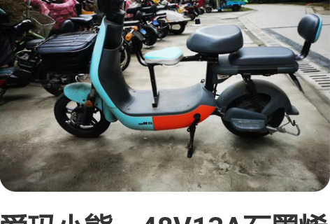 爱玛小熊，48V13A石墨烯铅酸电池，手续...