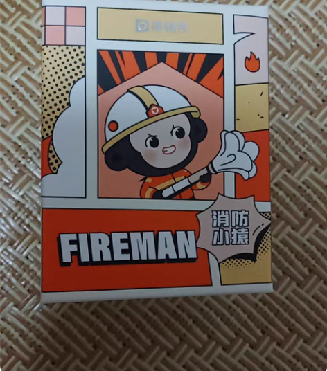 包邮猿辅导 小猿手办 消防小猿 城市英雄系...