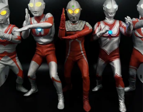 包邮奥特曼xplus 自改遥控发光 奥特曼...