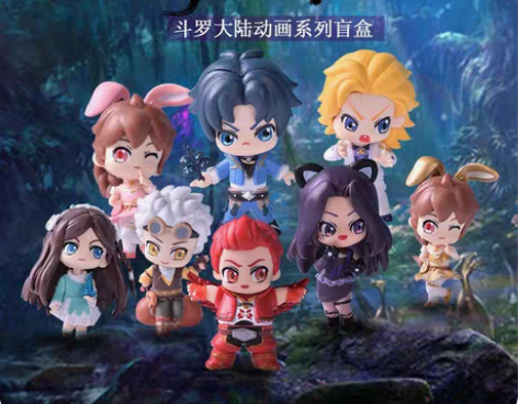 包邮斗罗大陆手办唐三小舞无敌金身朱竹清史莱...