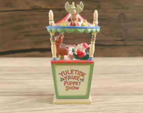 包邮现货 enesco 圣诞手偶戏摊位  ...