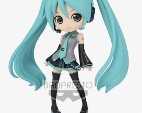 包邮眼镜厂BP 初音未来 Q版公仔 A款手...