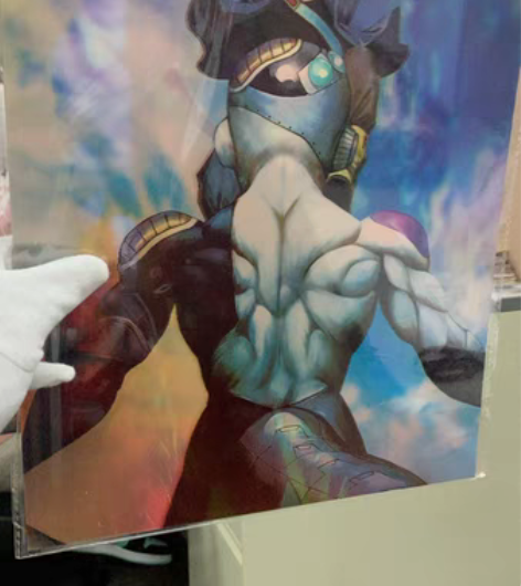 包邮超大版3D翻转卡：龙珠特兰克斯斩杀弗利...