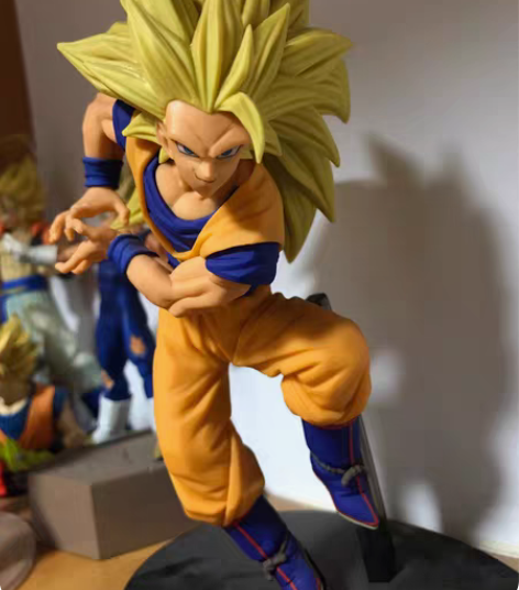 正版七龙珠手办 孙悟空超级赛亚人3龟派气功...