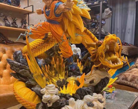 包邮七龙珠手办动漫摆件自在极意功孙悟空悟吉...