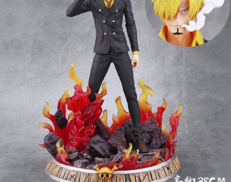 转卖海贼王手办模型路飞索隆山治鹰眼女帝艾斯...