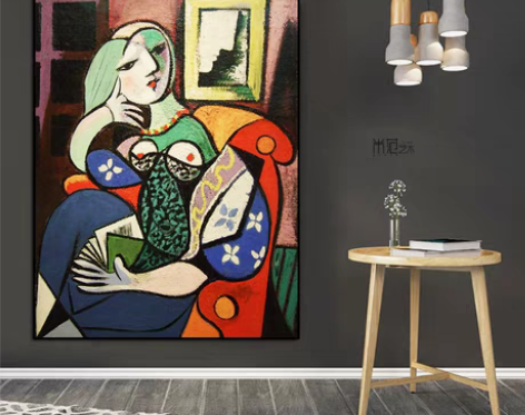 转卖阅读的特蕾莎 Pablo Picass...