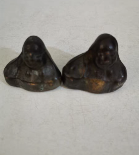 包邮民国铜造人物，古董收藏，品相完好分享美...