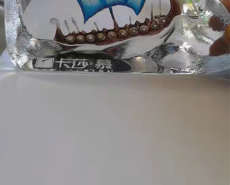 包邮卡莎慕水晶玻璃摆件 帆船16cm：9c...