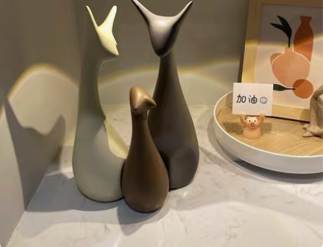 包邮家居客厅陶瓷轻奢风创意简约现代电视酒柜...