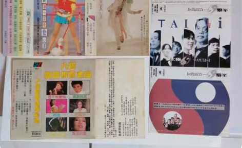 包邮八十，九十年代青春的记忆！当年歌星偶像...