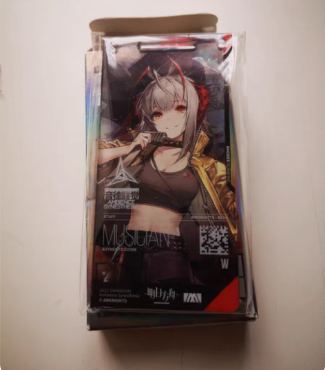 明日方舟 音律联觉通行认证 W加以下任意一...