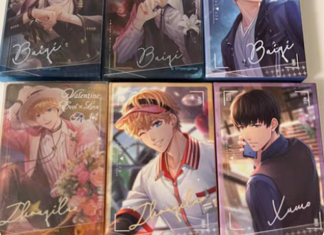 恋与制作人 亚克力摆件 麻将 周棋洛 白起...