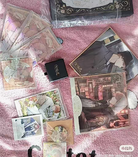 夏鸣星吧唧，礼盒，色纸，只打开看过，勿拍，...