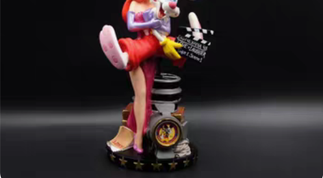 包邮兔子罗杰 迪士尼元年限量版雕像 198...