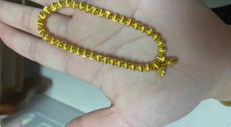 包邮记录斤重 暂不出 足金999 猫眼手串...