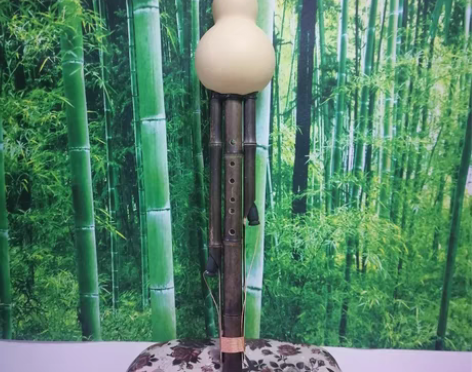 包邮纯手工制作原生态七孔G调葫芦丝，音色饱...