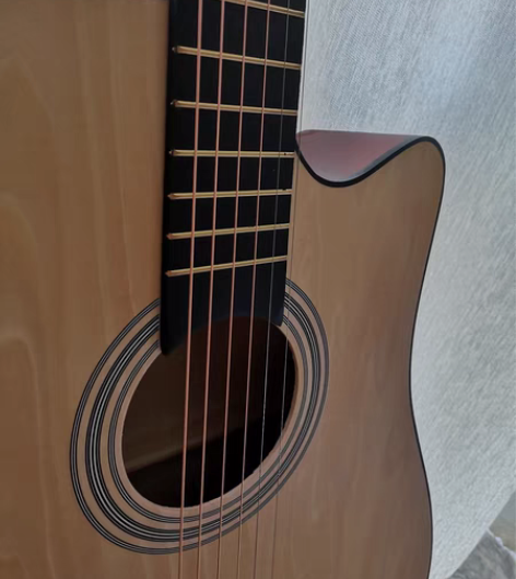 包邮吉他初学者民谣流行乐38寸木吉他新手入...