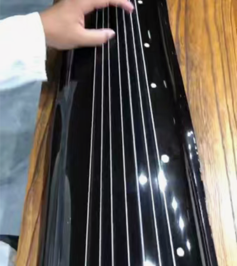 包邮古琴杉木桐木生漆连珠式纯手工，瑕疵，二...