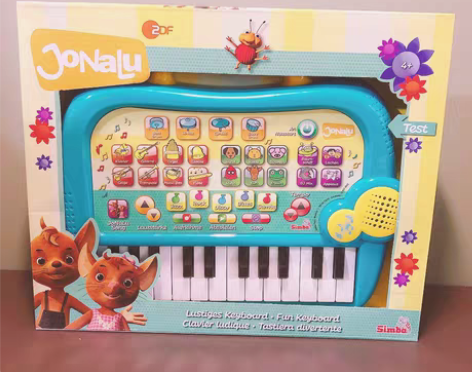 转卖出德国儿童钢琴电子琴乐器玩具音效丰富送...