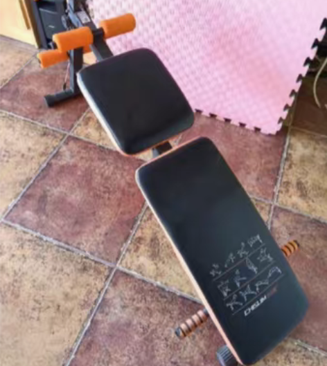 启迈斯哑铃凳，折叠多功能仰卧板仰卧起坐凳子...