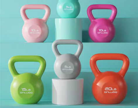 转卖朗威壶铃女士健身家用男士哑铃竞技浸塑壶...