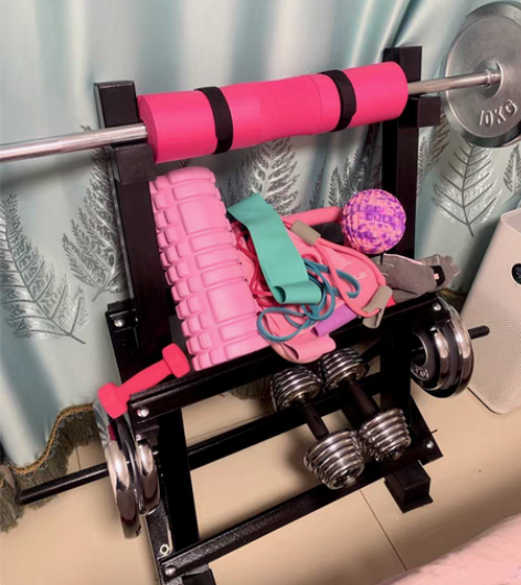 包邮全新多功能哑铃架，杠铃架，壶铃架，最下...