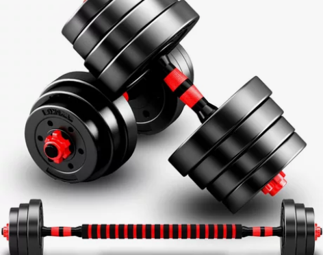 转卖哑铃男士健身家用20/30公斤包胶亚玲...