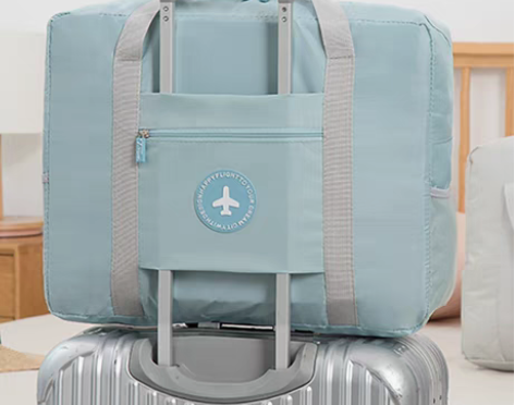 转卖大容量旅行包女可折叠行李待产包收纳袋子...