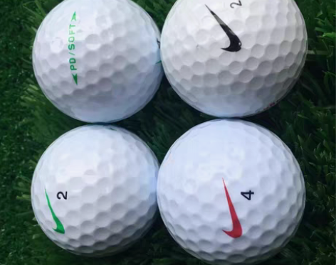 包邮正品耐克nike高尔夫球二层球二手球 ...