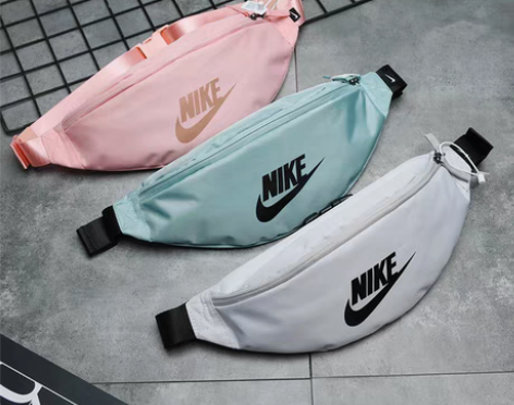 转卖耐克挎包nike腰包男多功能跑步斜跨包...