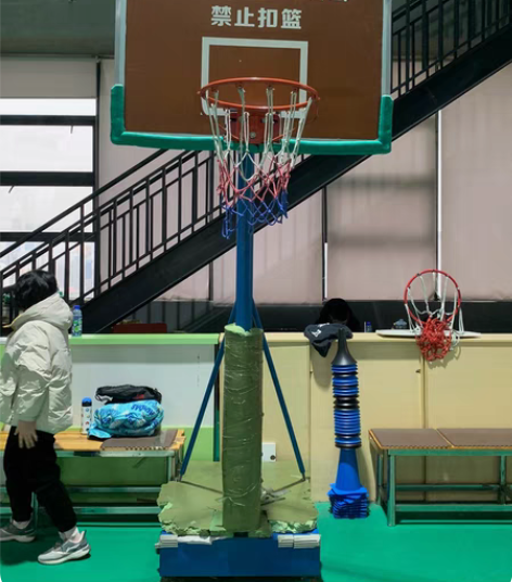 儿童篮球架2个 篮板120cm*80cm篮...