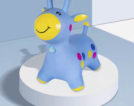 转卖哈哈球儿童跳跳马充气骑马幼儿音乐跳跳马...