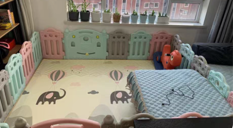 儿童游戏围栏室内家用宝宝婴儿安全防护栏栅栏...