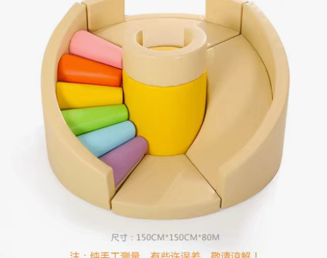 转卖早教中心软体组合室内大型爬滑组合滑滑梯...
