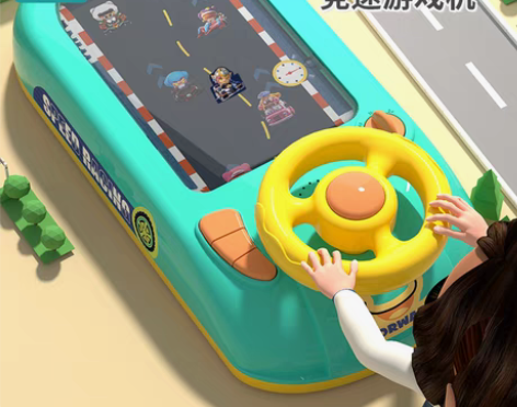 转卖儿童赛车闯关大冒险游戏机玩具车2一3岁...