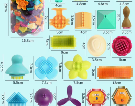 转卖【狂欢价】纽奇鬃毛儿童积木拼装玩具益智...