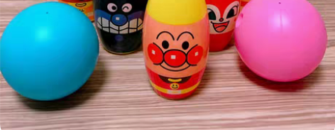 转卖日本面包超人儿童保龄球玩具套装宝宝室内...