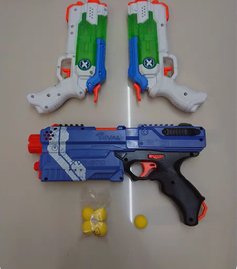 包邮ZURU水枪+NERF发射器 克洛诺斯...