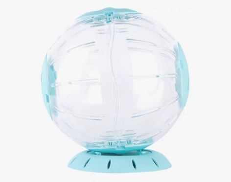 转卖【国庆价】布卡星仓鼠玩具跑球跑轮滚轮透...