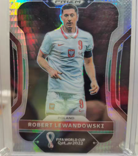 包邮2022Panini世界杯Prizm莱...