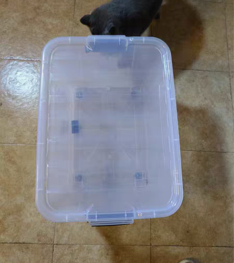 极逐达	禧天龙整理箱高透白 58L 家用	...