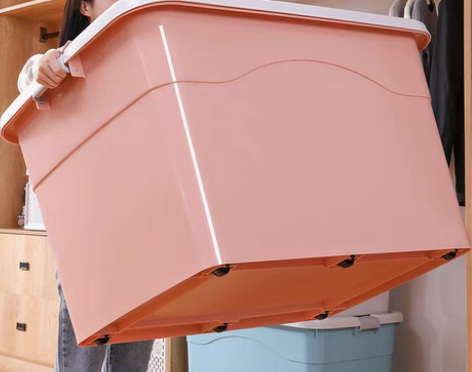 转卖【双11预售】加厚特大号塑料衣服收纳箱...