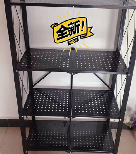 包邮【顺丰包邮】全新碳钢置物架，免安装！ ...