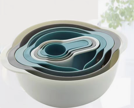 包邮烘焙工具组合套装 意量勺塑料量杯8件套...