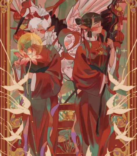 包邮设计专业生ps板绘插画，约稿，可设计可...