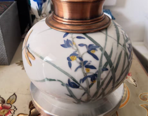 包邮兰香花蜓 陶瓷茶叶罐 感兴趣的话点“我...