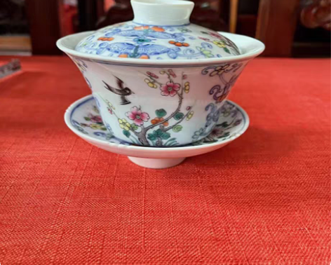 包邮景德镇早期老厂货库存，手绘大清宣统年制...