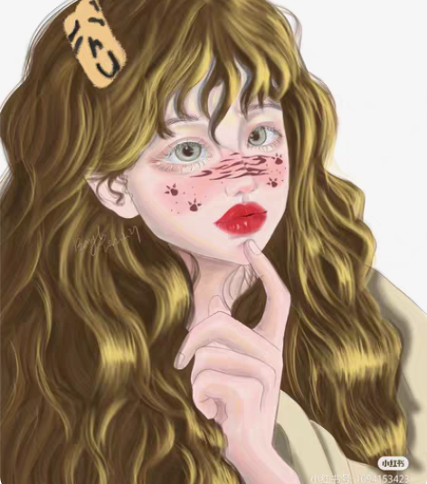 手绘接单啦【限时特价】画头像甜酷风手绘头像...